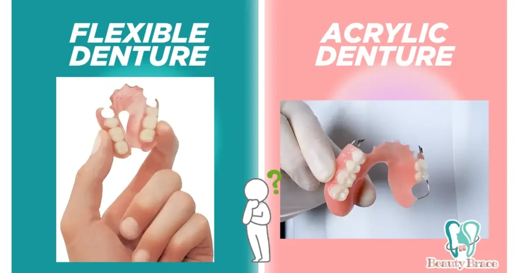 Flexible Denture vs Acrylic Denture